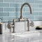Kingston Brass Indstrl Style Wheel Handle Bridge Bathroom Faucet W/Pop-Up Drain, Nkl KS2178RX - alternate 4